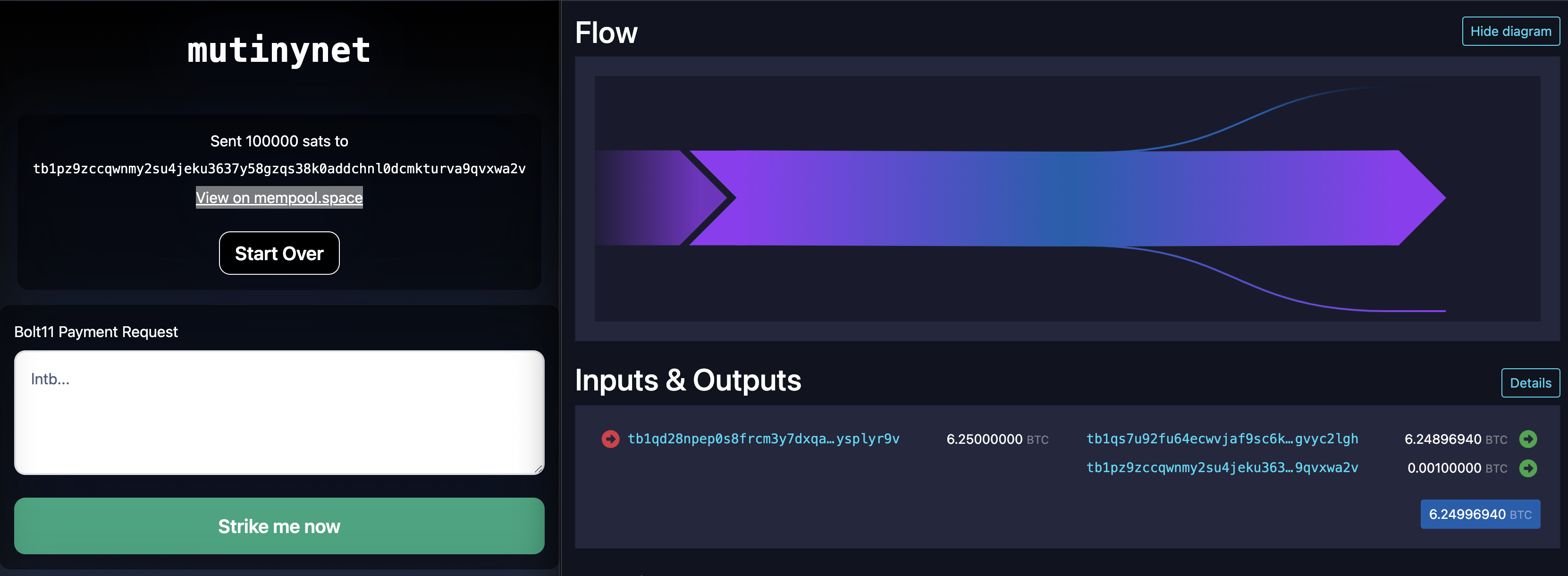 Thunderhub Funding Onchain